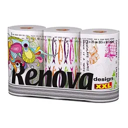 Renova Design Küchenpapier - XXL, 3 Rollen