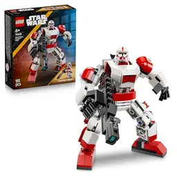 LEGO Star Wars 75448 Klon-Schocktruppen Mech – bewegliche Actionfigur mit Blaster – Geschenk für Kinder ab 6 Jahre & Star Wars Fans