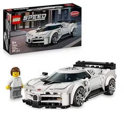 LEGO Speed Champions Bugatti Centodieci – Rennauto zum Bauen und Sammeln, inklusive Fahrer Minifigur – Geschenk für Kinder ab 9 Jahren