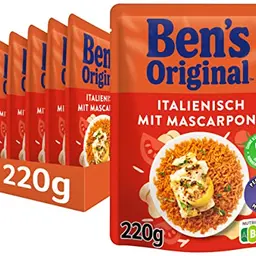 Ben's Original Express Reis Italienisch Tomate & Mascarpone 6 x 220g