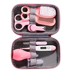 Marhynchus Baby Pflege Set: Nagelknipser, Haarbürste, Thermometer, Nasensauger, Zahnbürste