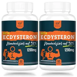 Beta-Ecdysteron 1200 mg – 98% Reinheit (120 Kapseln)