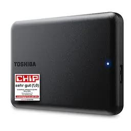 Toshiba Canvio Partner 2TB Portable Externe Festplatte, USB 3.2, kompatibel mit Mac und Windows