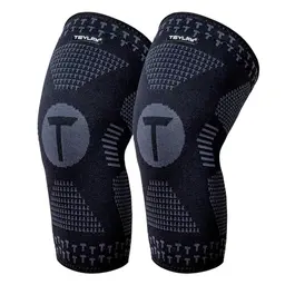 Teylam Kniebandage 2er Set für Meniskusriss und Arthritis – Kompressionsbandage für Sport und Fitness