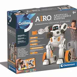 Clementoni Galileo AIRO - Interaktiver K.I. Roboter für Kinder ab 8 Jahren - Gesten- & Sprachsteuerung