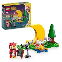 LEGO Animal Crossing Sternbeobachtung Bauset für Kinder ab 6 Jahren, Spielzeug für Mädchen und Jungen
