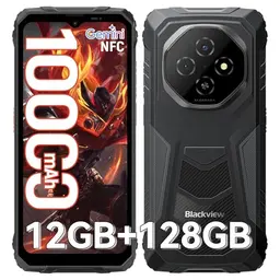 Blackview Fort 1 Outdoor Handy, 6.56" Display, 12GB+128GB, 10000mAh, Robustes IP68 Handy, 16MP Kamera, Android 15 (Schwarz)