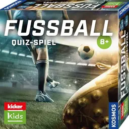 KOSMOS Kicker Kids Fußball-Quiz für 2-4 Spieler, ideal als Geschenk für Fußballfans ab 8 Jahren