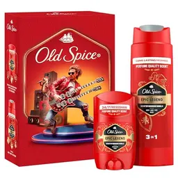 Old Spice Knight Geschenkset für Männer mit Deostick und Duschgel, langanhaltender Duft in Parfumqualität