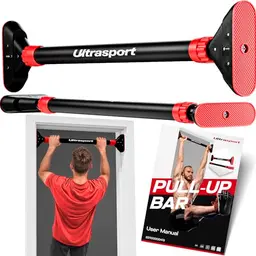 Ultrasport Klimmzugstange zum Einhängen für Türrahmen bis 200 kg – Türreck, Pull-Up Bar