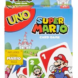 Mattel Games UNO Super Mario Kartenspiel für 2-10 Spieler, ab 7 Jahren