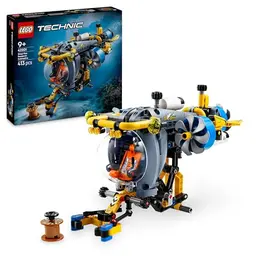 LEGO Technic Tiefseeforscher U-Boot Spielzeug für Kinder ab 9 Jahren, kreatives Geschenk zum Geburtstag, baubares Fahrzeug