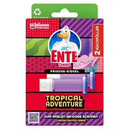 WC-Ente Frische-Siegel Nachfüller Tropical Adventure 4er Pack