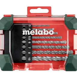 Metabo Steinbohrer-Kassette SP – 8-tlg. Für Ziegel, Mauerwerk & Naturstein