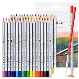 MARCO 7120 Wasserlösliche Buntstifte – 36 Farben, Sechskant. Perfekt für Kunstliebhaber und als Festtagsgeschenk.