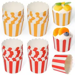100 Stück Cupcake Wrapper Muffinförmchen für Kinder - Backen für Partys, Geburtstagsfeiern und Hochzeiten