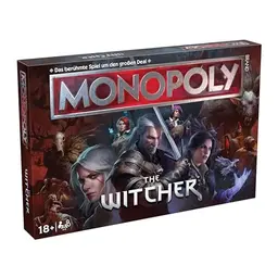 Winning Moves Monopoly The Witcher Edition - Brettspiel für Fans - 2+ Spieler ab 18 Jahren - Deutsch