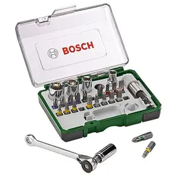 Bosch 27-tlg. Schrauberbit- und Ratschen-Set