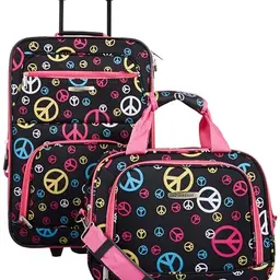 Rockland 2-teiliges Koffer-Set, 30 Liter, Türkis