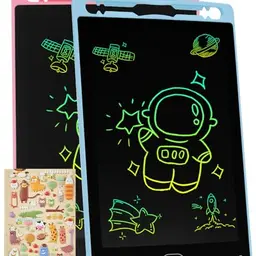 [2 Pack] LCD Schreibtafel 8,5 Zoll – Tragbares, löschbares Zeichenbrett für Kinder, Grafiktablett für Jungen und Mädchen (2 Einzelpackungen)