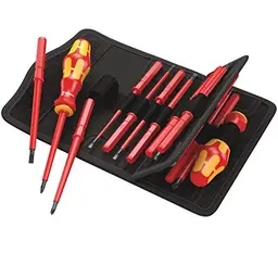 Wera Kraftform Kompakt VDE 17 Schraubendreher-Set, 17-teilig, rot/gelb