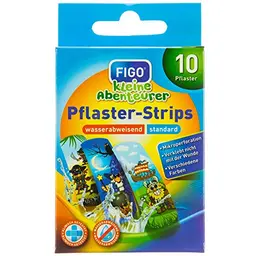 Figo Kinder-Pflaster 'Kleine Abenteurer', 10 Stück