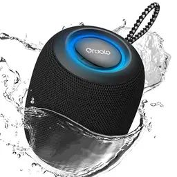 Oraolo Tragbarer Bluetooth Lautsprecher - Wasserdicht, 15W, Bluetooth 5.3, Extra Bass, Freisprecheinrichtung für Zuhause & Outdoor