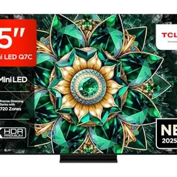 TCL 55Q7C 55 Zoll QD-Mini LED-Fernseher, 4K HDR, Smart Google TV, Dolby Vision, 144Hz