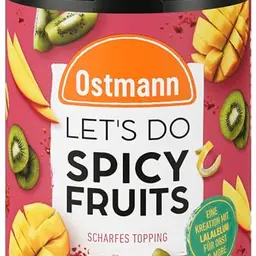 Ostmann Gewürze - Let's Do Spicy Fruits | Würzmischung für süßes Obst mit Chili und Pfeffer, ideal für Apfel oder Mango | 70 g in Metalldose
