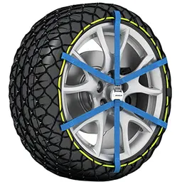 MICHELIN EASY GRIP EVOLUTION 13 Textilschneekette 2 Stück | Ultraleistungsfähig und leicht zu handhaben