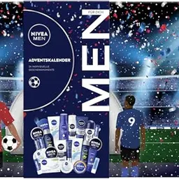 NIVEA MEN Adventskalender 2024 - 24 Türchen mit Pflegeprodukten und Überraschungen für die Adventszeit