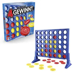 Hasbro 4 Gewinnt - Strategiespiel für 2 Spieler, ideal für Partys und Multiplayer-Spaß, Geschenk für Kinder ab 6 Jahren