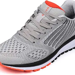 WHITIN Laufschuhe für Damen und Herren - Hellgraue Sneakers, Größe 36