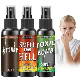 phxdance Extrem Scherzartikel für Erwachsene – 3er Pack mit Höllischem Gestank, Sichere Inhaltsstoffe, Ideal als Pupsspray für Streiche