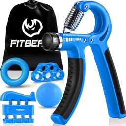 FitBeast Hand- und Fingertrainer 5er-Pack – Griffkraft & Handgelenk Trainingsset