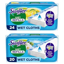 Swiffer Bodenwischer Nachfüllpackung mit Frischem Duft - Für Schnelle und Einfache Reinigung von Hartböden
