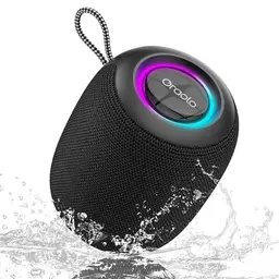oraolo Bluetooth Lautsprecher - 15W, IPX7 wasserdicht, 30 Stunden Akku, LED-Beleuchtung, Bluetooth 5.3, TWS Unterstützung für Outdoor und Zuhause