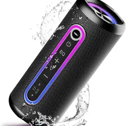 Taopodo Bluetooth Lautsprecher mit Licht, 30W, 30 Std Akku, IPX7 wasserdicht, ideal für Outdoor, Party und Reisen