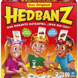 Spin Master Games Hedbanz - Rasantes Familienspiel für 2-6 Spieler ab 6 Jahren
