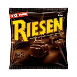 RIESEN Bonbons mit Schokokaramell in dunkler Schokolade – 377g