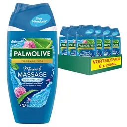 Palmolive Duschgel Thermal SPA 6x250 ml - Mit Meersalz und Aloe-Extrakt