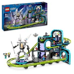 LEGO City Achterbahn - Spielset für kreative Kinder ab 8 Jahren, Geschenkidee für Jungen und Mädchen