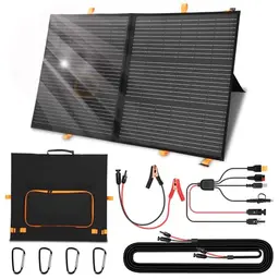 WODHMIEY Faltbares Solarpanel 100W/200W – Hochleistungs-Solarladegerät für Outdoor-Nutzung, leicht und kompakt