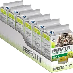 Adult 1+ Premium Katzenfutter mit Huhn und Truthahn, 36x50g, feucht, ohne Getreide