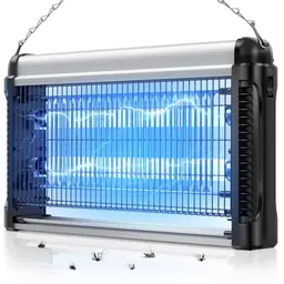 Seseno Elektrischer Insektenvernichter, 2500V, 20W, UV-Mückenlampe für Innenräume, Ungiftig und Geruchsneutral
