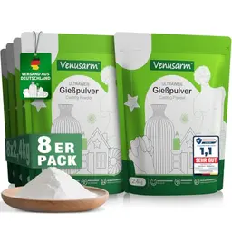 Venusarm Gießpulver Weiß 19,2kg – Natürlicher Gips für DIY Kunsthandwerk