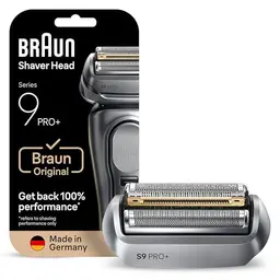 Braun Series 9 PRO+ Elektrorasierer, silver – Original Ersatzteil, kompatibel mit allen Braun S9 Rasierern