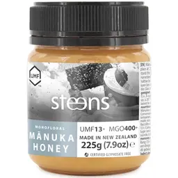 Steens Manuka Honey MGO 400+ - 225 g rein 100% zertifizierter Honig aus Neuseeland