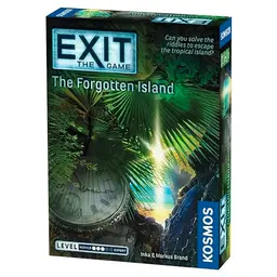 EXIT: The Forgotten Island - Escape Room Game for 1-4 Players - Puzzle Strategy Board Game for Ages 12+