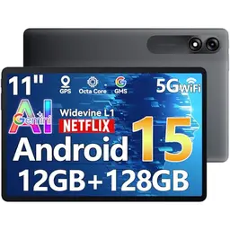 Blackview Tab90 WiFi 11 Zoll Android Tablet mit 12GB RAM und 128GB Speicher, 8200mAh Akku, Dual-Kamera